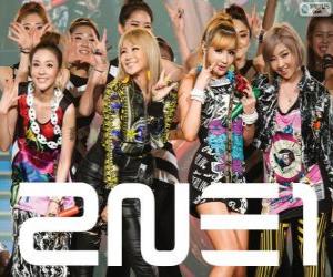 пазл 2NE1, Южной Кореи женская группа